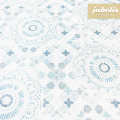 Premium Wachstuch extradick Pordenone hellblau IV 