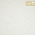 Textiler Luxus-Tischbelag Lana cremeweiß III 