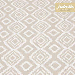 Beschichtete Baumwolle strukturiert Martha beige III 