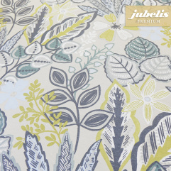 Beschichtete Baumwolle abwaschbar Patrizia blau III 