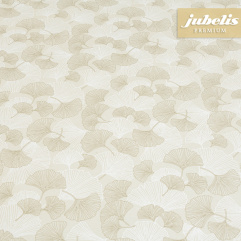 Beschichtete Baumwolle strukturiert Alette beige III 200 cm x 140 cm