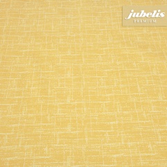 Beschichtete Baumwolle abwaschbar Liva gelb III 240 cm x 140 cm für Biertische (auf Wunsch geteilt = 2 Decken)
