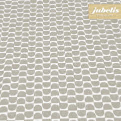 Beschichtete Baumwolle abwaschbar Jonas braun-grau III 