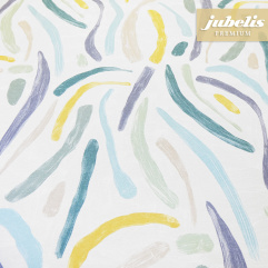 Beschichtete Baumwolle abwaschbar Aurelia blau III 