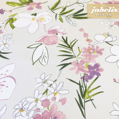 Beschichtete Baumwolle abwaschbar Nicole beige III 