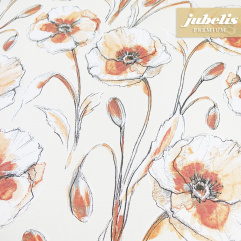 Beschichtete Baumwolle abwaschbar Enricketta rost III 