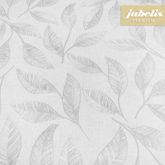 Premium Wachstuch extradick Lucera silber IV 