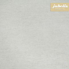 Textiler Luxus-Tischbelag Turin natur mittel III 140 cm x 140 cm