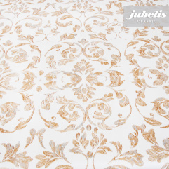 Wachstuch Barocco gold I 110 cm x 140 cm Kchentisch 