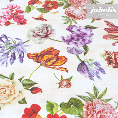 Wachstuch Blumen-Mix I 160 cm x 140 cm Bauerntisch