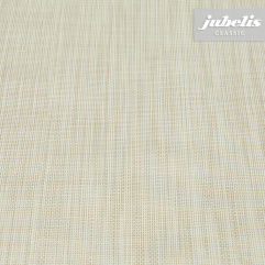 Wachstuch Leinen beige-braun I 140 cm Durchmesser rund