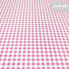 Wachstuch kariert pink II 