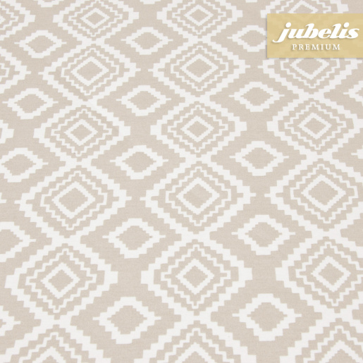 Beschichtete Baumwolle strukturiert Martha beige III 200 cm x 140 cm