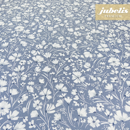 Beschichtete Baumwolle abwaschbar Bria blau III