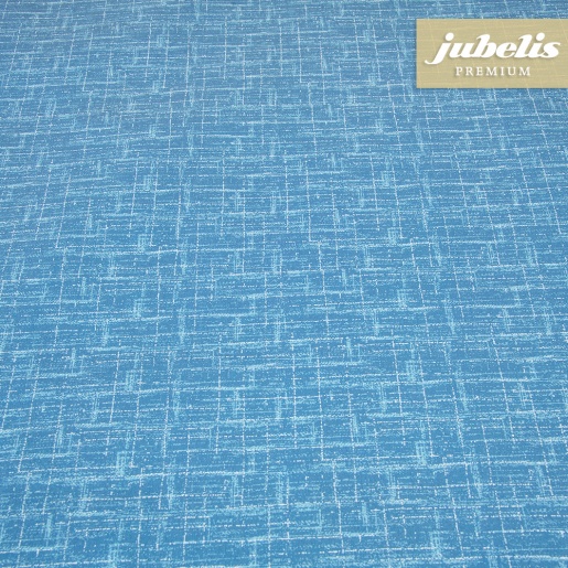 Beschichtete Baumwolle abwaschbar Liva blau III 240 cm x 140 cm fr Biertische (auf Wunsch geteilt = 2 Decken)