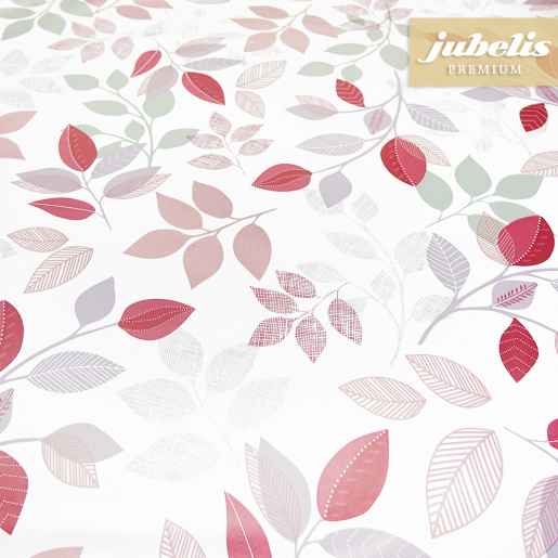 Premium Wachstuch extradick Cervia wei�-lila IV