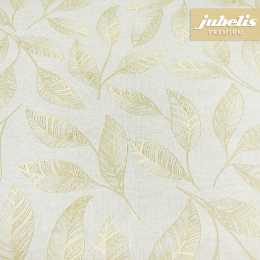 Premium Wachstuch extradick Lucera gold IV