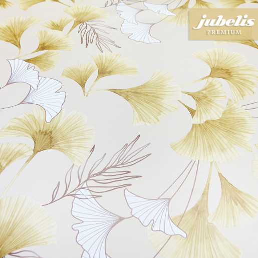 Premium Wachstuch extradick Osimo beige IV