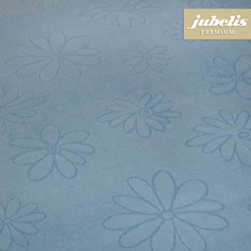 Textiler Luxus-Tischbelag Messina pastellblau III