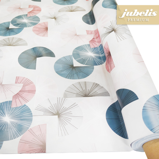 jubelis® | Premium Wachstuch extradick Piceno grau-altrosa IV