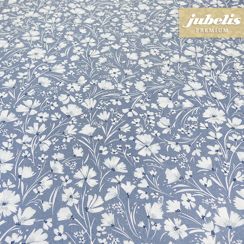 Beschichtete Baumwolle abwaschbar Bria blau III