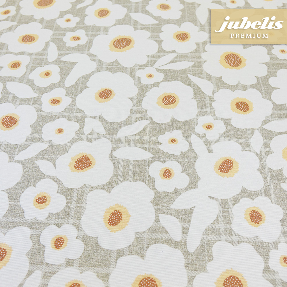 Beschichtete Baumwolle abwaschbar Uberta beige III