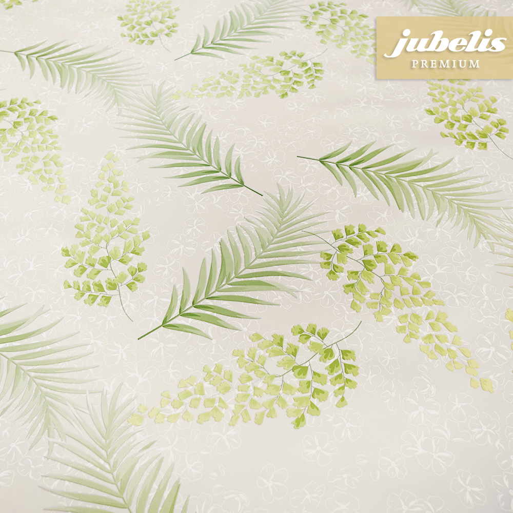 Premium Wachstuch extradick Bresso beige-gr�n IV