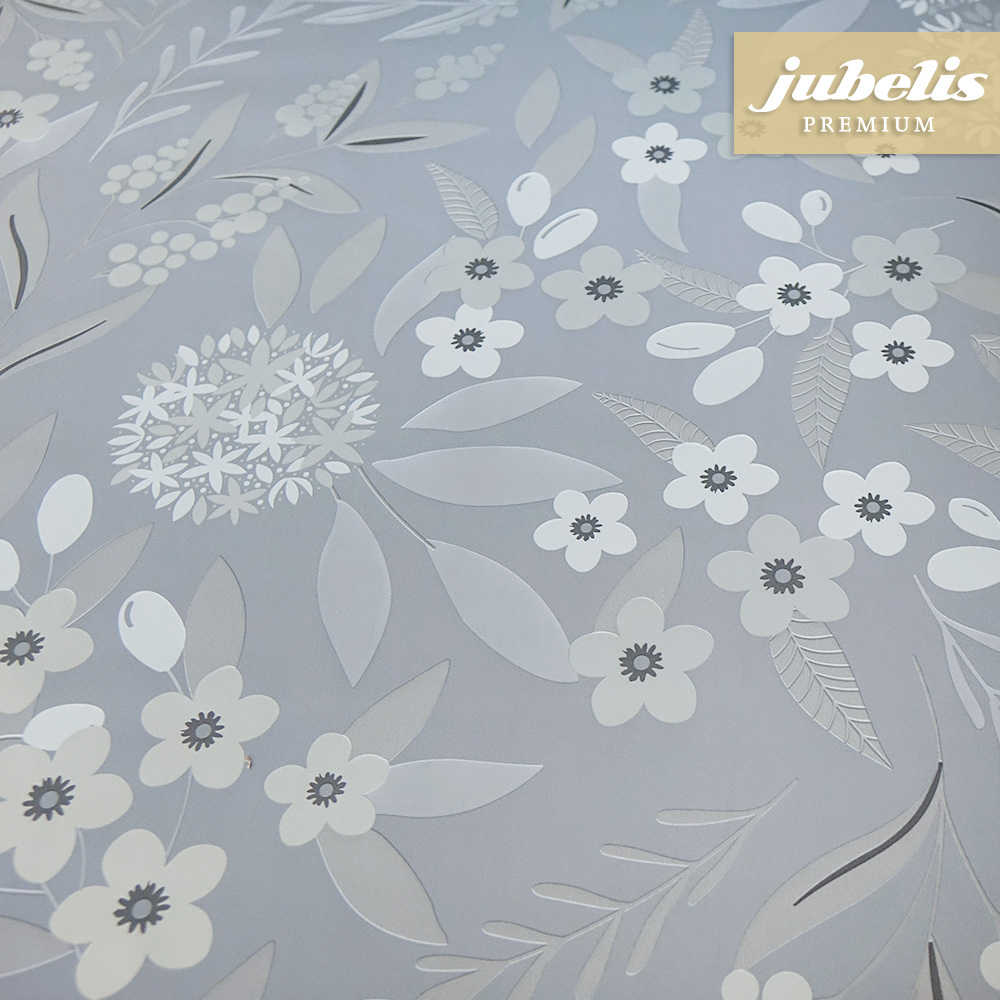 Premium Wachstuch extradick Muggia grau-silber IV