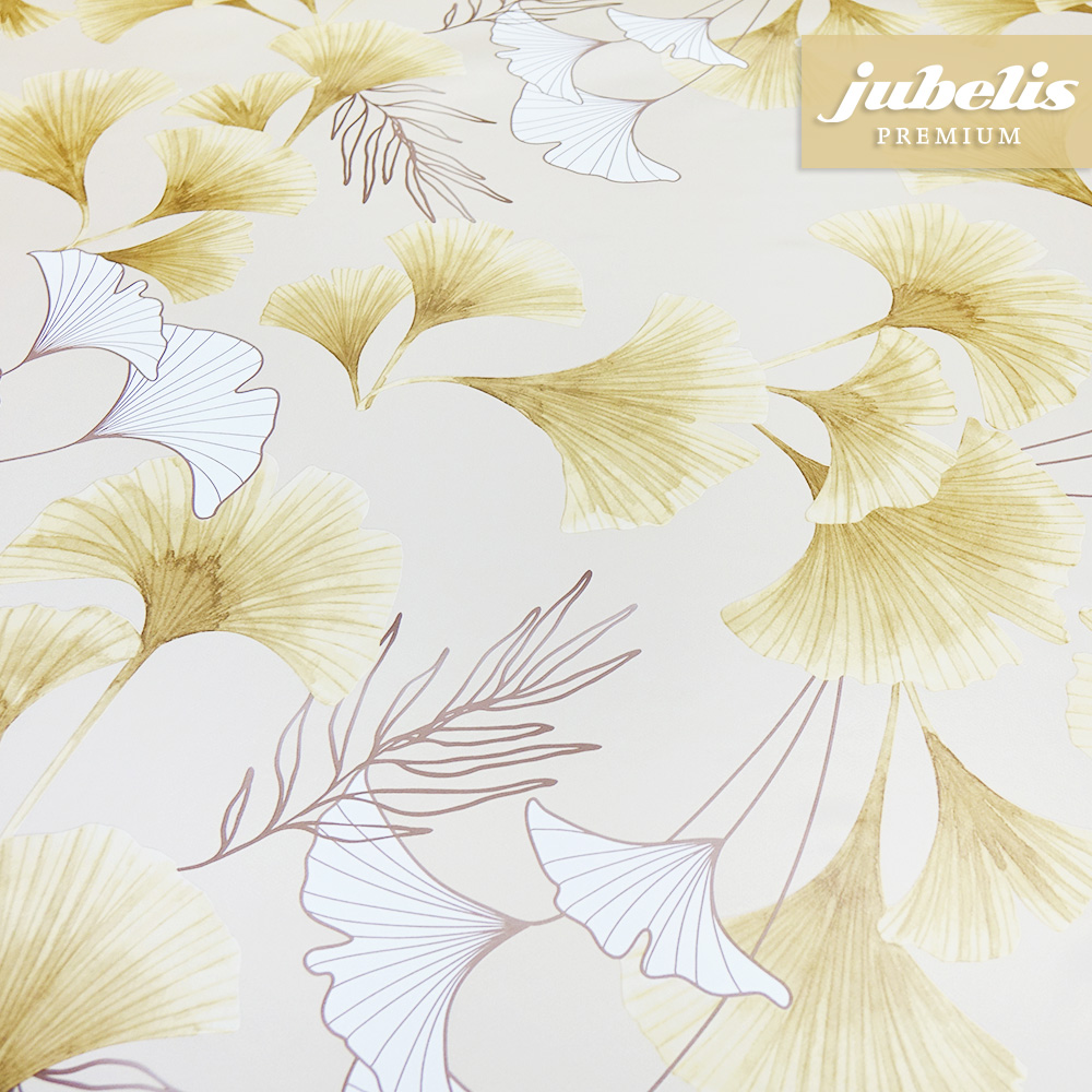 Premium Wachstuch extradick Osimo beige IV