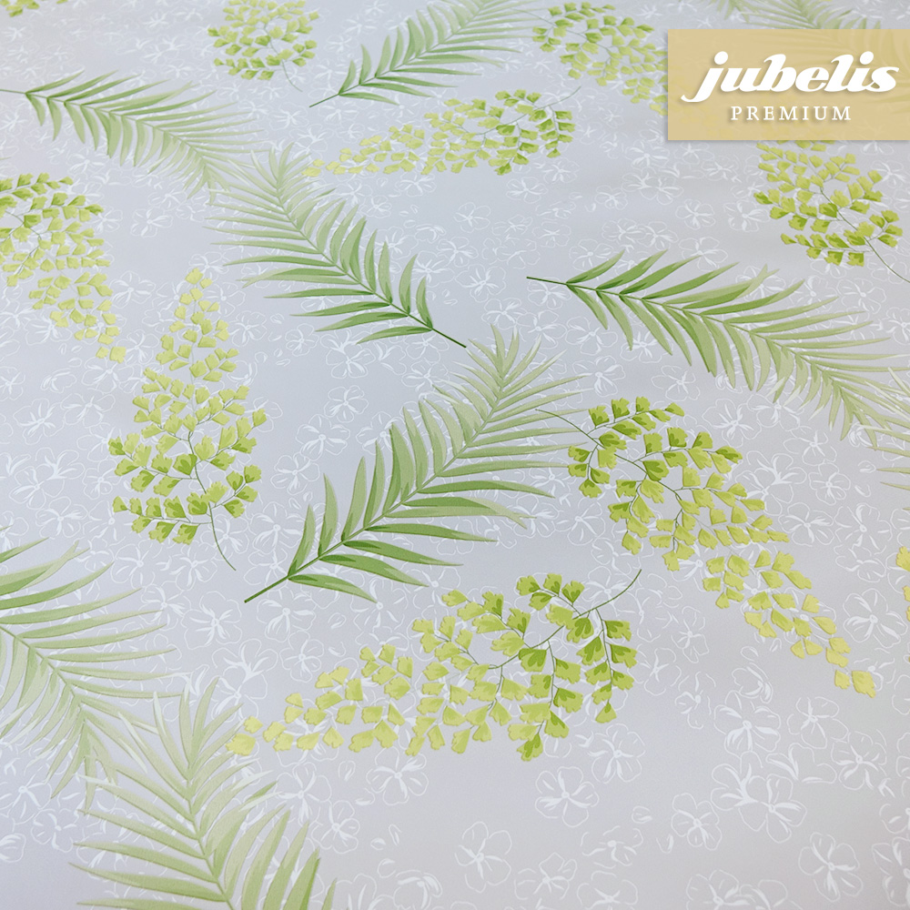 Premium Wachstuch extradick Bresso grau-gr�n IV