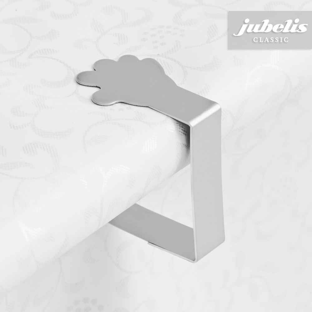 jubelis®  Tischklammern Edelstahl 4er Set